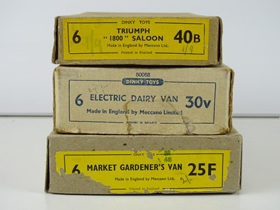 Lot 26 - A group of empty DINKY Trade boxes comprising...