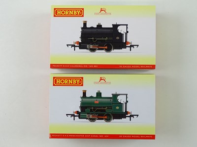 Lot 263 - A pair of HORNBY OO gauge industrial Peckett...