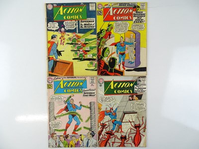 Lot 222 - ACTION COMICS: SUPERMAN #273, 292, 295, 296 -...