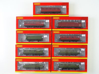 Lot 282 - A group of HORNBY OO gauge 4 and 6 wheel...