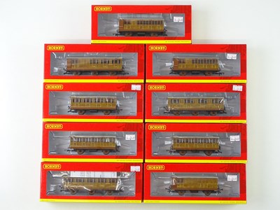 Lot 283 - A group of HORNBY OO gauge 4 and 6 wheel...