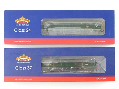 Lot 292 - A pair of BACHMANN OO gauge diesel locomotives...