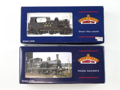 Lot 300 - A pair of BACHMANN OO gauge J72 class steam...