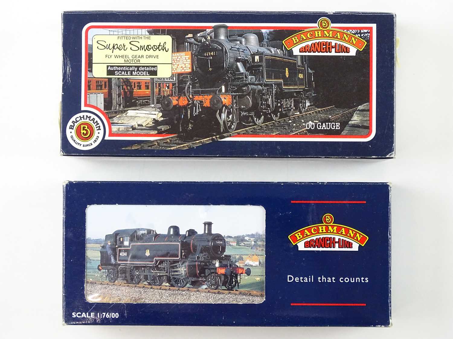 Lot 338 - A pair of BACHMANN OO gauge Ivatt steam tank...