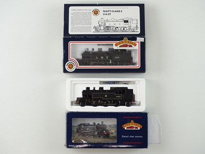 Lot 338 - A pair of BACHMANN OO gauge Ivatt steam tank...