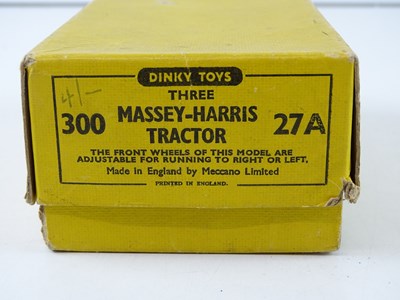 Lot 34 - A DINKY 27A / 300 Massey-Harris Tractor trade...