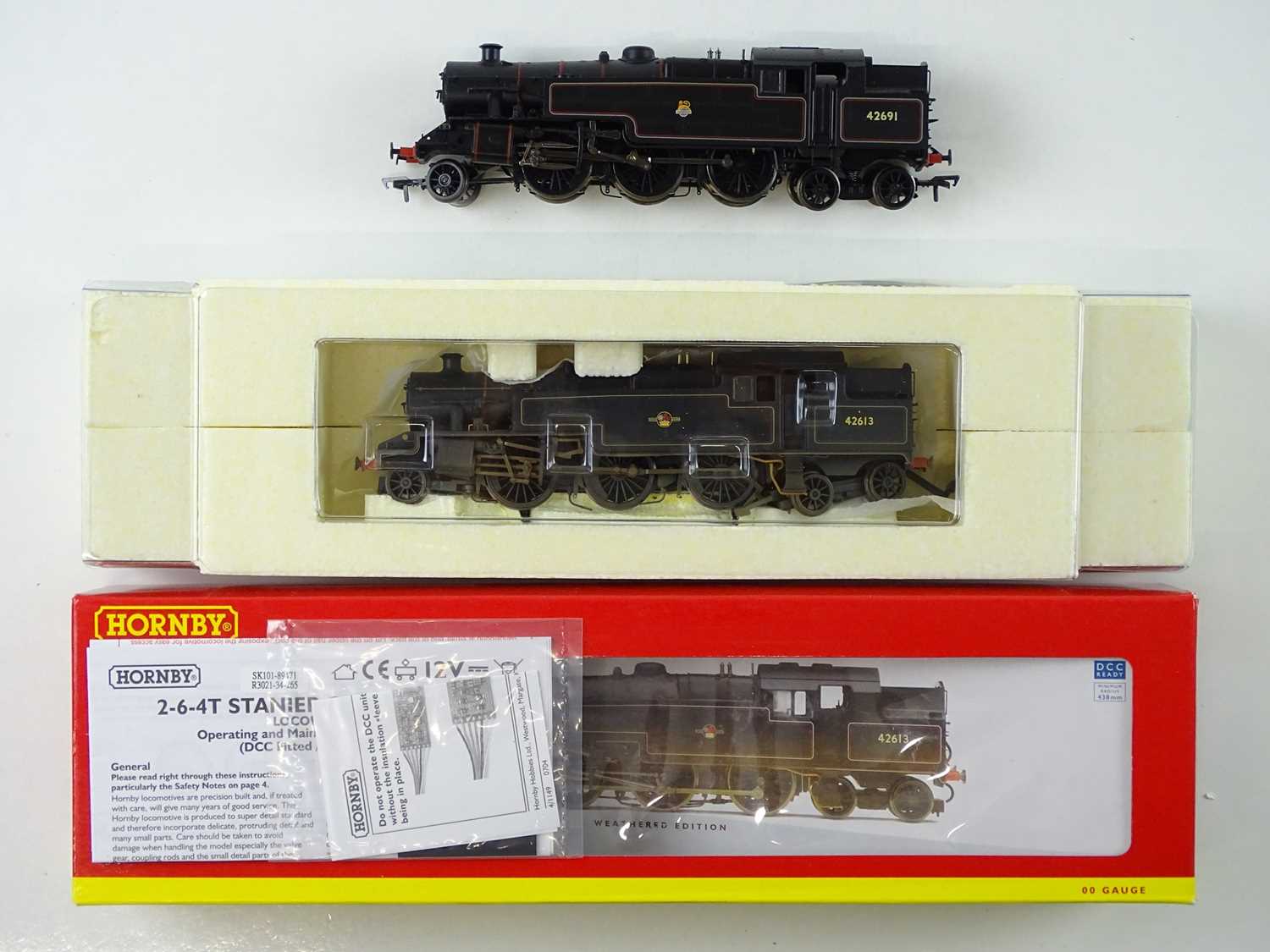 Lot 340 - A pair of HORNBY OO gauge Stanier class 4P...