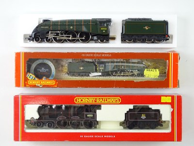 Lot 345 - A pair of HORNBY OO gauge steam locomotives...