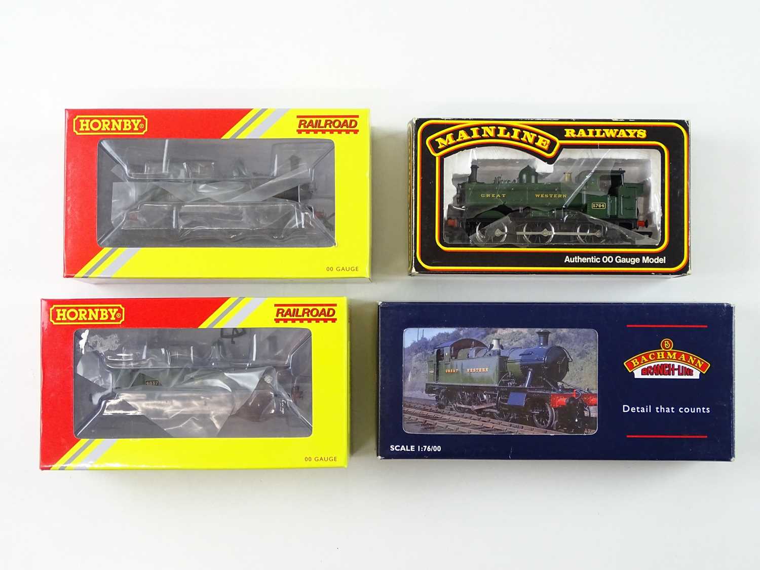 Lot 348 - A group of OO gauge GWR/ex-GWR small tank...