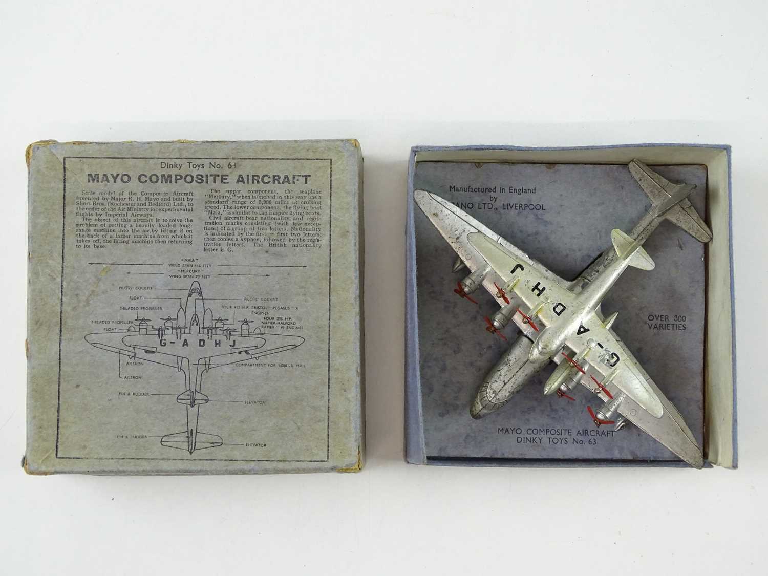 Lot 37 - A DINKY Toys wartime 63 Mayo Composite...