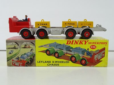 Lot 38 - A DINKY 936 Leyland 8-wheeled test chassis,...