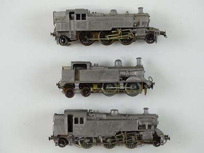 Lot 383 - A group of kitbuilt OO gauge steam locomotives,...