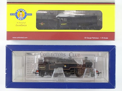 Lot 385 - A pair of OO gauge steam locomotives...