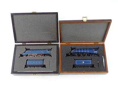 Lot 390 - A pair of BACHMANN OO gauge Class A4 steam...
