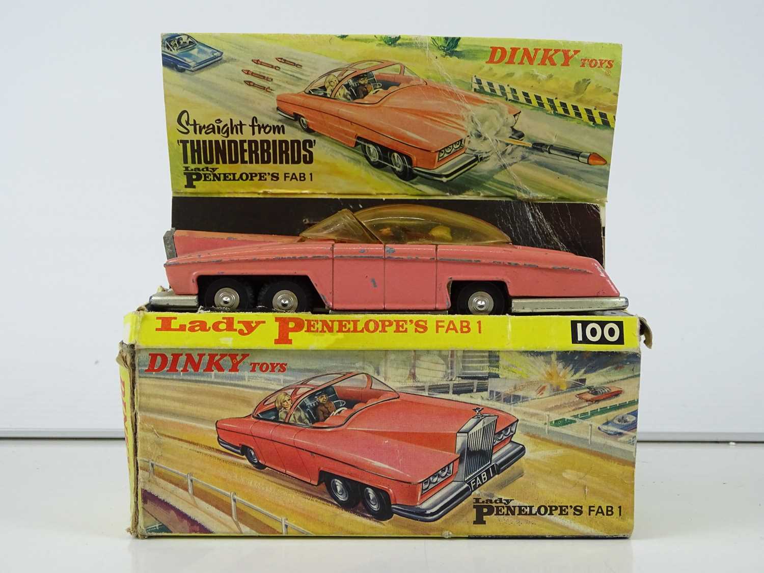 Lot 40 - A DINKY 100 Lady Penelope's FAB1 - F in F box