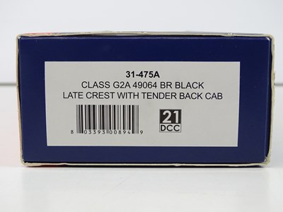 Lot 420 - A BACHMANN OO gauge 31-475A class G2A steam...