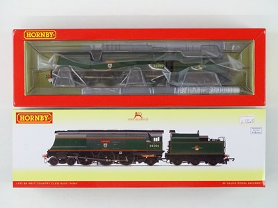 Lot 432 - A HORNBY OO gauge R3310 West Country class...