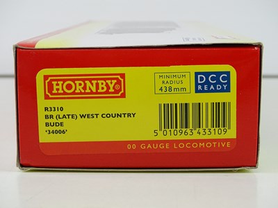 Lot 432 - A HORNBY OO gauge R3310 West Country class...