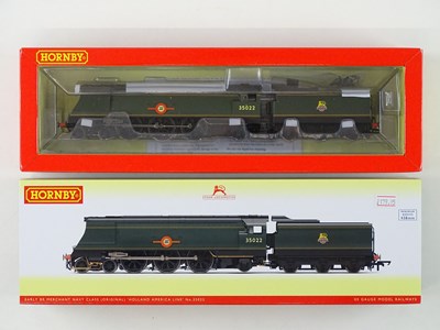 Lot 438 - A HORNBY OO gauge R3716 Merchant Navy class...