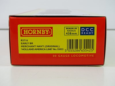 Lot 438 - A HORNBY OO gauge R3716 Merchant Navy class...