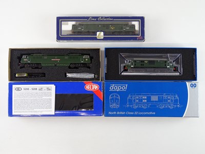 Lot 466 - A group of OO gauge diesel locomotives...