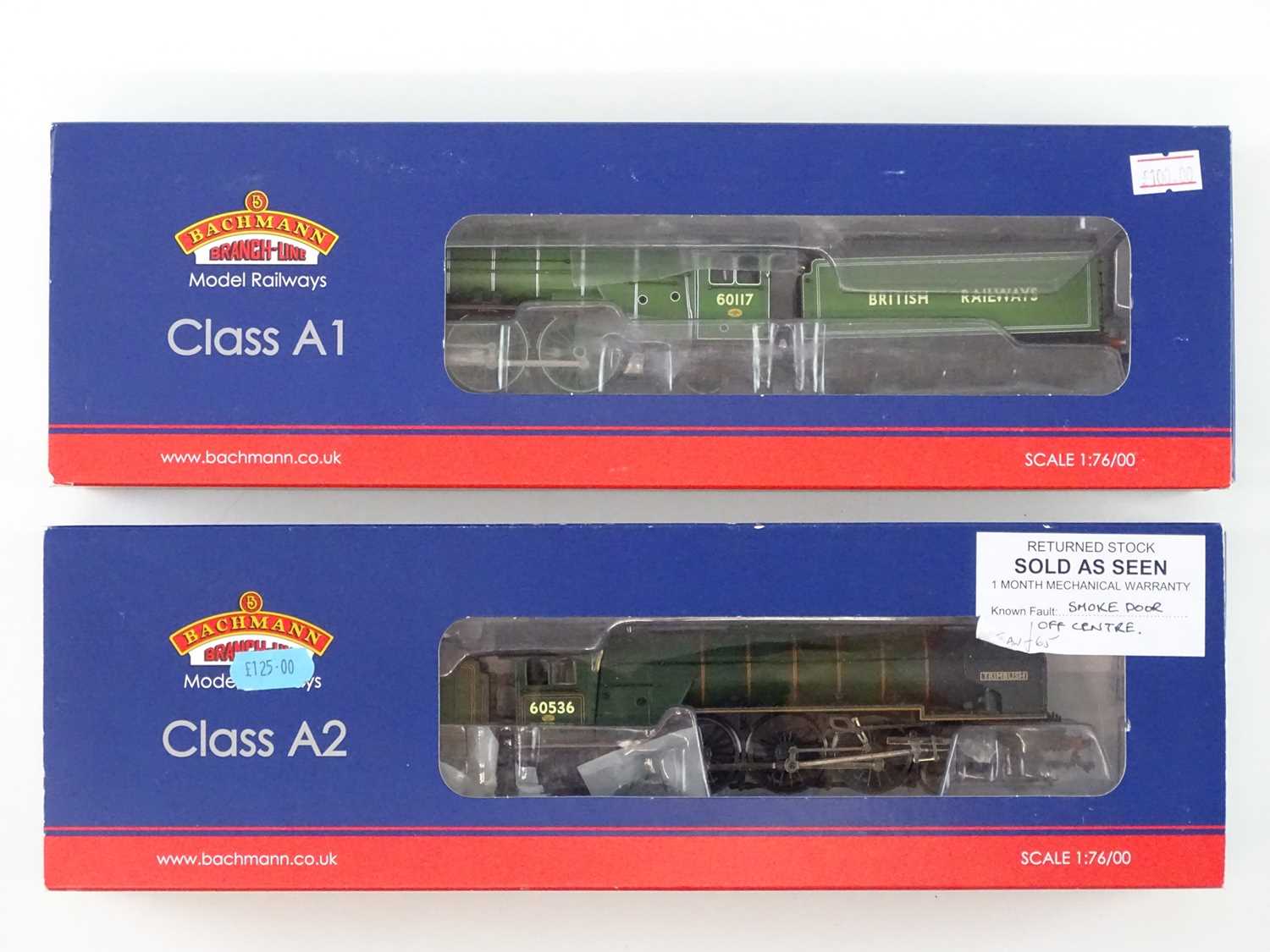 Lot 471 - A pair of BACHMANN OO gauge steam locomotives...