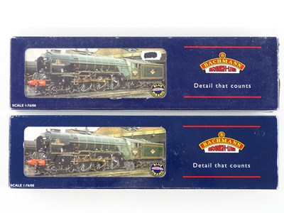 Lot 472 - A pair of BACHMANN OO gauge Class A1 steam...