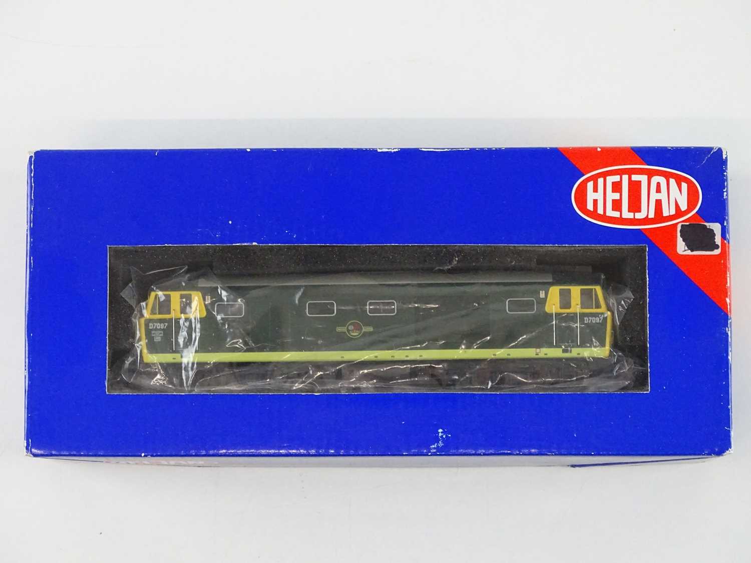 Lot 488 - A HELJAN OO gauge Class 35 Hymek diesel