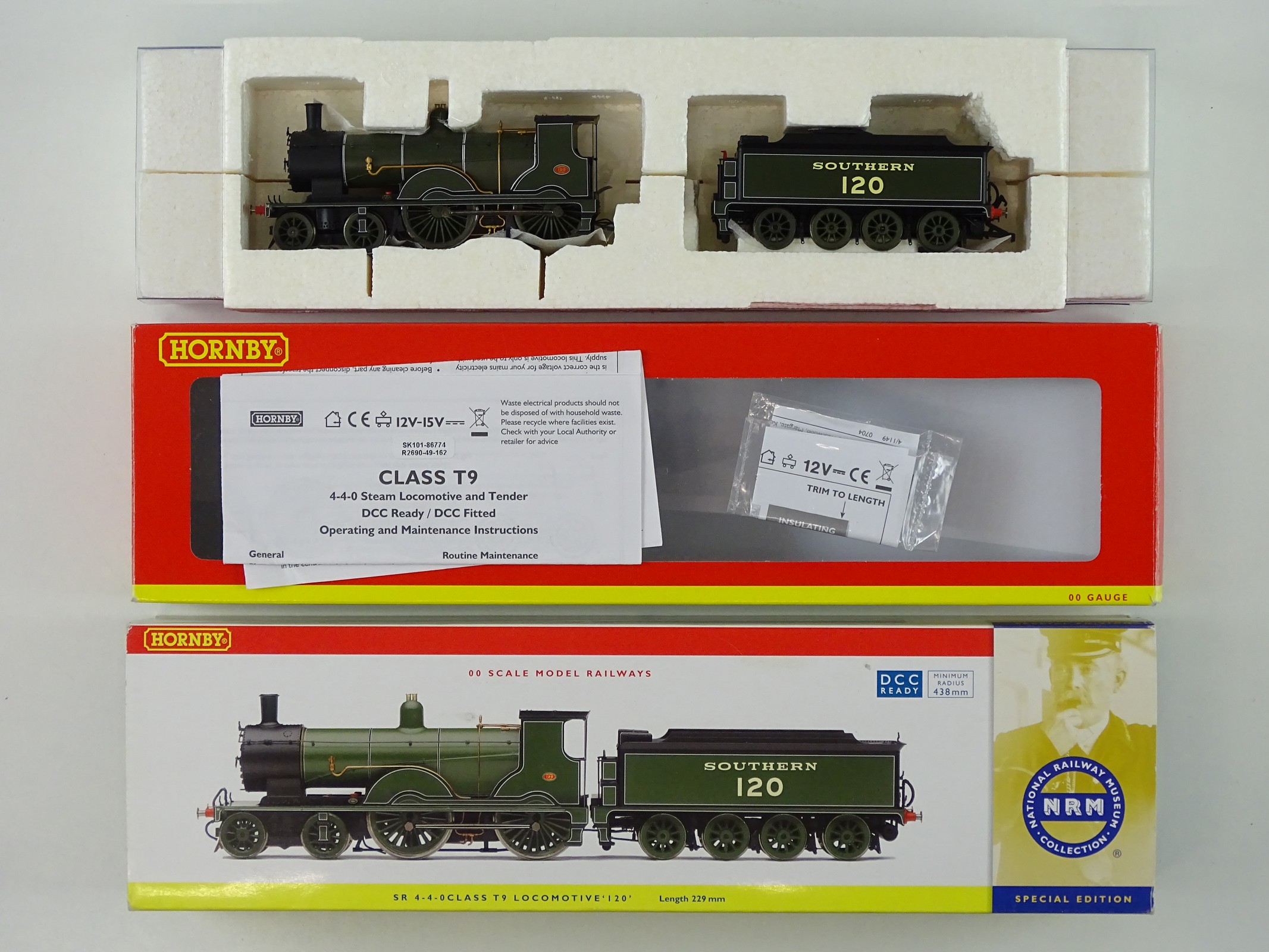 Lot 497 - A HORNBY OO gauge R2690 Class T9 steam