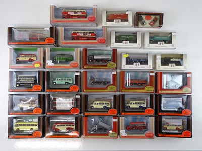 Lot 52 - A group of OO scale lorries, buses etc., all...