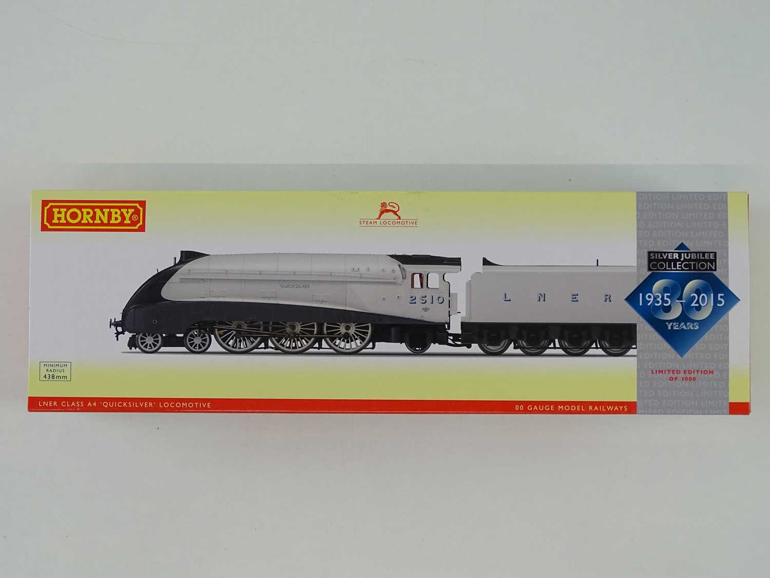 Lot 536 - A HORNBY OO gauge R3307 Silver Jubilee...