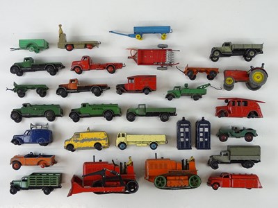 Lot 55 - A quantity of playworn early and later DINKY...