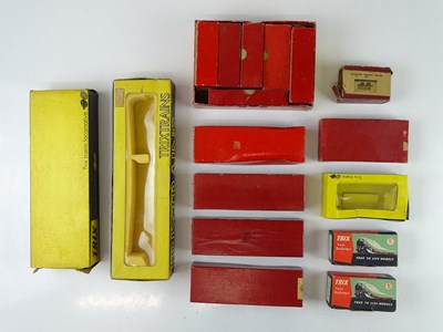 Lot 555 - A quantity of TRIX TWIN and TRIX TRAINS empty...