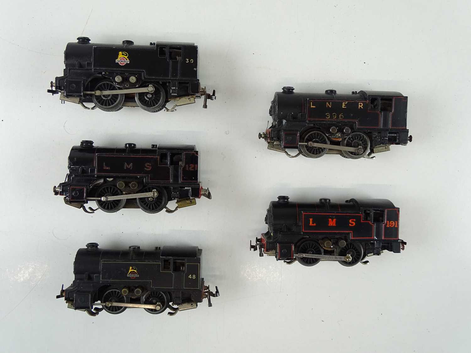 Lot 556 - A group of TRIX TWIN freelance 0-4-0 steam...