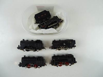 Lot 559 - A mixed group of TRIX TWIN 0-4-0 steam tank...
