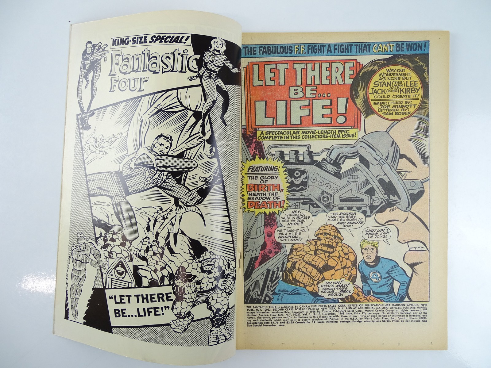 Lot 252 - Fantastic Four: King-size Special (annual)