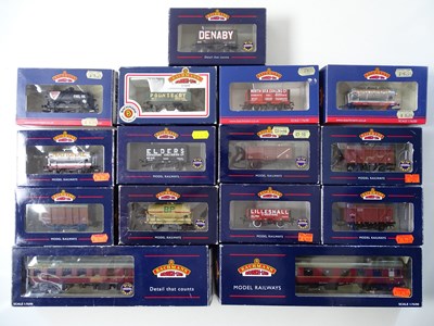 Lot 586 - A group of BACHMANN OO gauge mixed wagons and...