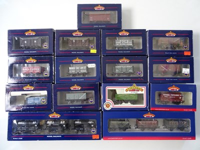Lot 587 - A group of BACHMANN OO gauge mixed wagons of...