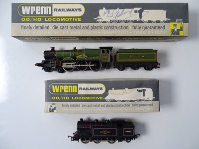 Lot 590 - A pair of WRENN OO gauge steam locos...