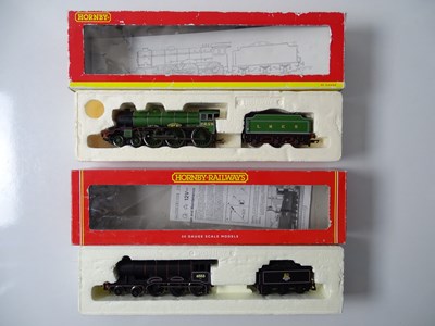 Lot 601 - A pair of HORNBY OO gauge steam locomotives...