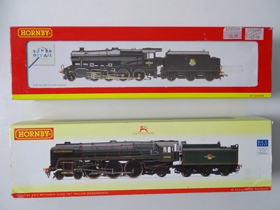 Lot 603 - A pair of HORNBY OO gauge steam locomotives...