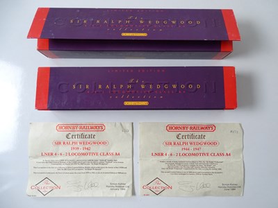 Lot 642 - A pair of HORNBY OO gauge empty boxes and...