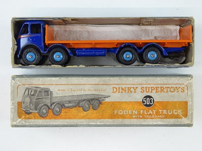 Lot 65 - A DINKY Toys 503 Foden Flat Truck with...