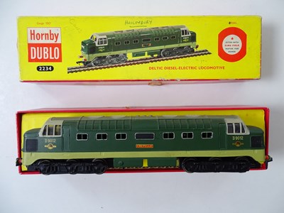 Lot 652 - A HORNBY DUBLO OO gauge 2-rail 2234 Deltic...