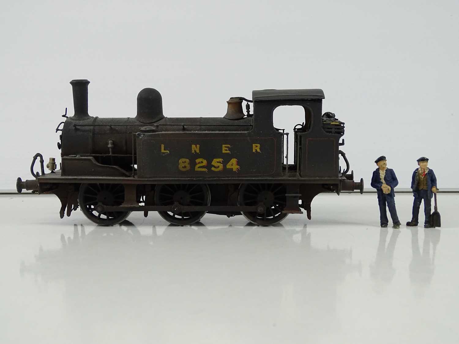 Lot 666 - An O gauge kitbuilt Class J71 finescale steam...