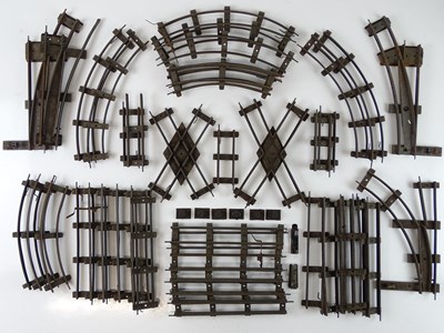 Lot 671 - A large quantity of O gauge clockwork rolling...