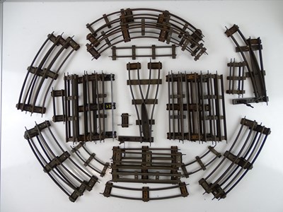 Lot 671 - A large quantity of O gauge clockwork rolling...