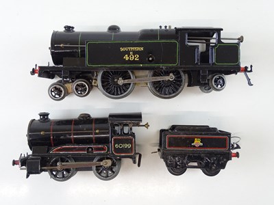 Lot 672 - A HORNBY O Gauge clockwork No. 2 Special 4-4-2...