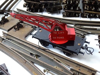 Lot 674 - A large quantity of HORNBY O gauge 3-rail...