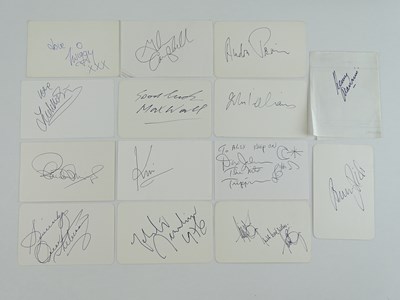 Lot 231 - PICK N MIX: A mixed group of signed cards (and...